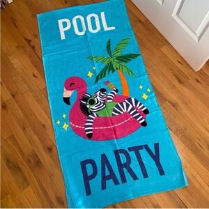 Pool Party Beach Towel